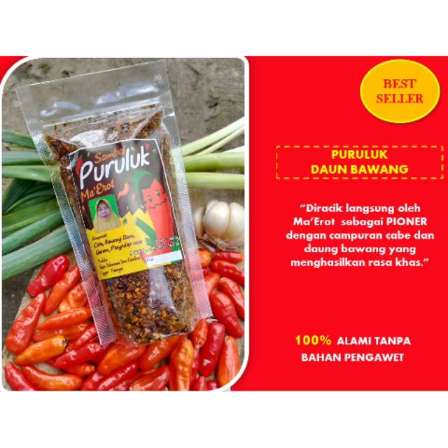 

Sambal puruluk mak erot