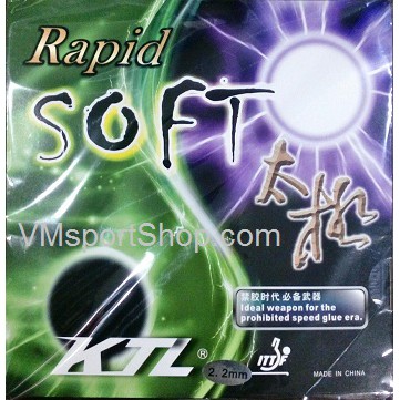 KTL Rapid Soft - LKT Karet Rubber Bet Bat Pingpong Tenis Meja