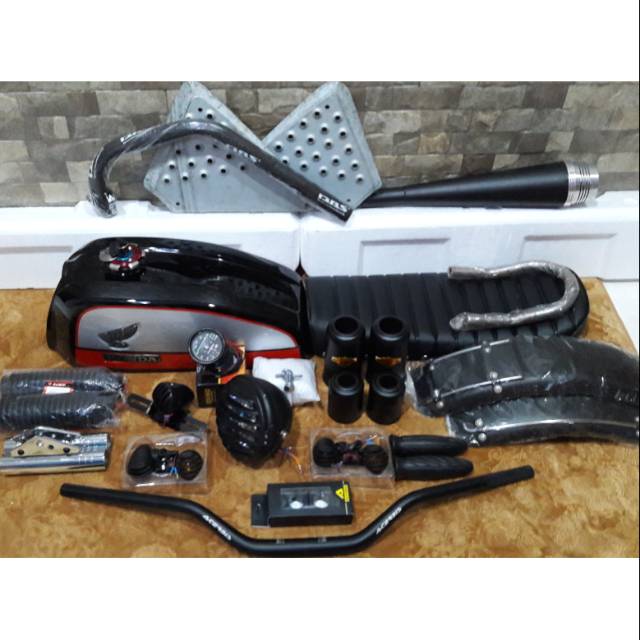 Paket Body Part Japstyle Tangky CB 200