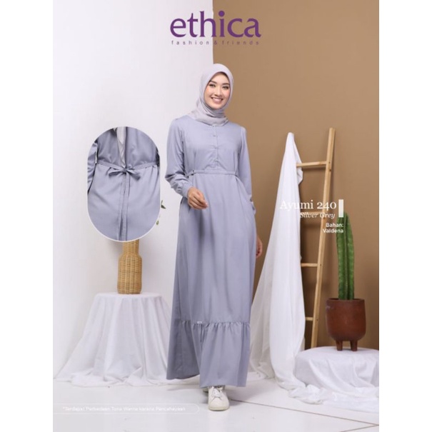 AYUMI 240 GAMIS ETHICA TERBARU ORIGINAL BRAND ETHICA FASHION