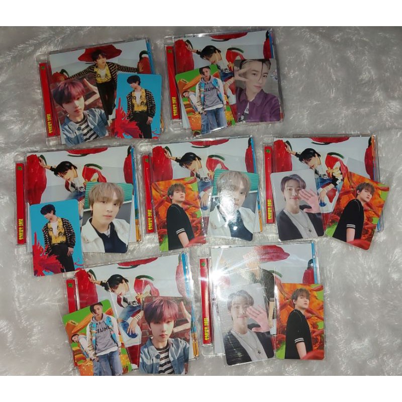 Jewel Case Hot Sauce Nct Dream PC Jaemin Renjun Jisung  Haechan Chenle