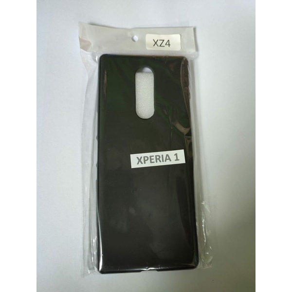 Soft Case Hitam Matte Sony Xperia 1 Docomo global Au