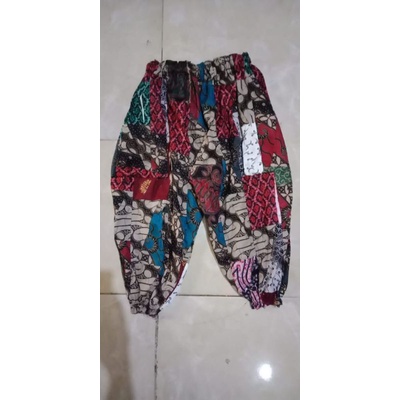 JOGER PENDEK PERCA BATIK