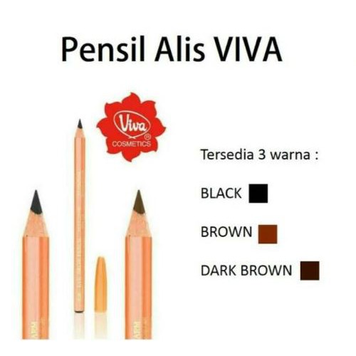 ☘️Yuri Kosmetik☘️ Viva Pensil Alis