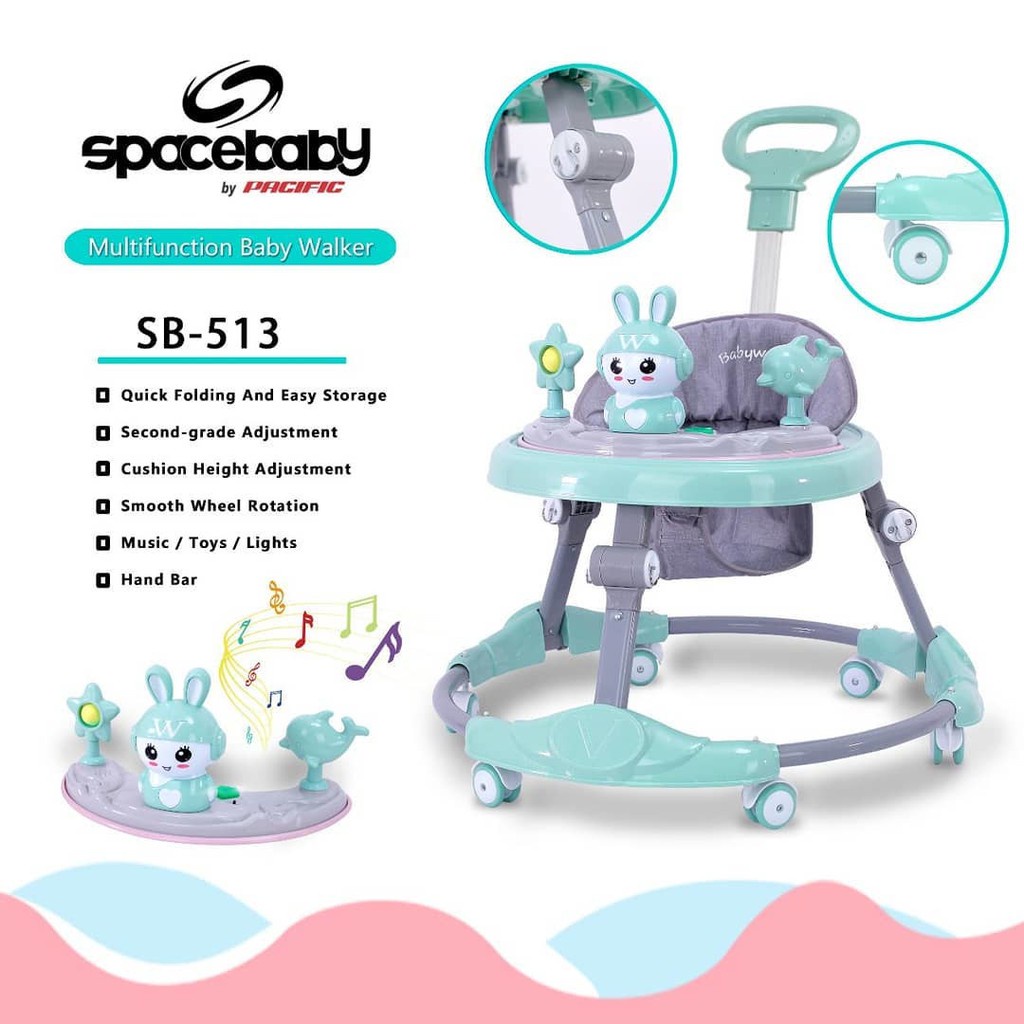 Space Baby - Baby Walker Rabbit SB-513