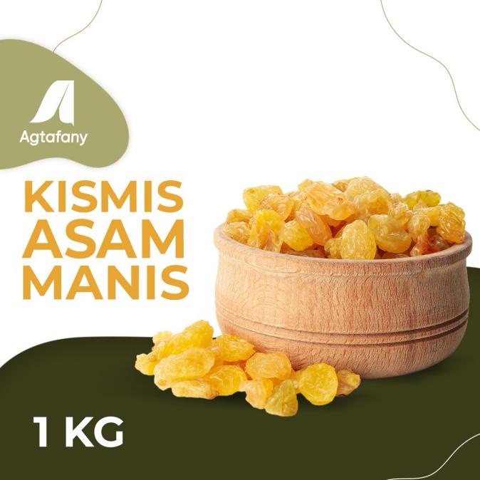 

favorit] Kismis Asam Manis 1 Kg Golden Raisin Original