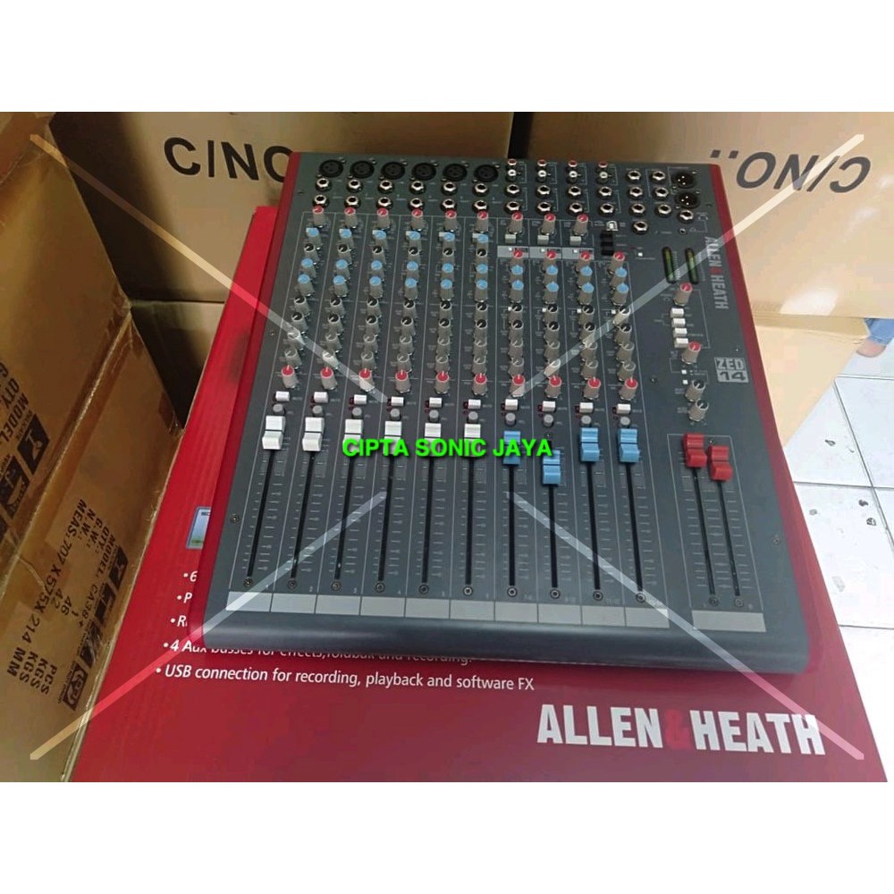 MIXER ALLEN HEATH ZED 14 FX ATAU ZED 14FX