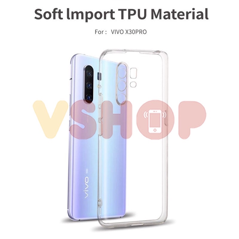 SOFTCASE TRANSPARAN VIVO X30 PRO PREMIUM CLEAR SOFT CASE