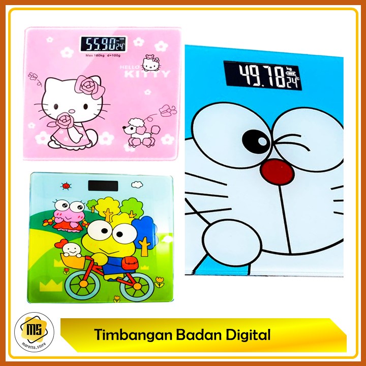 Timbangan Badan Digital Karakter