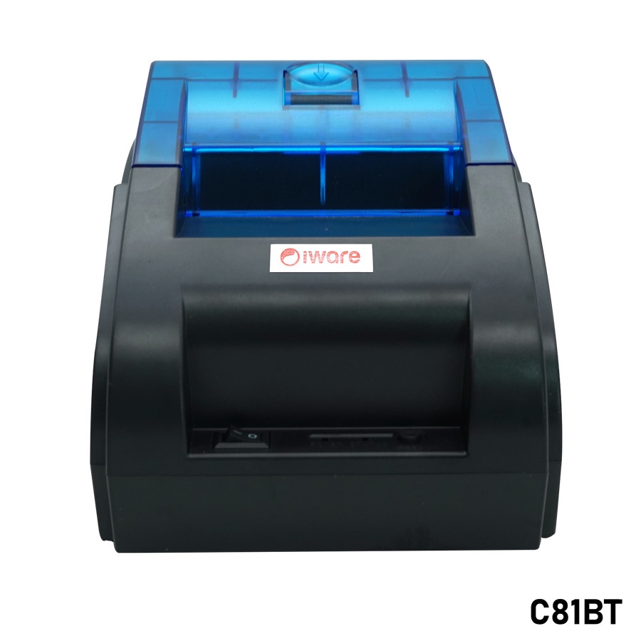 PRINTER THERMAL 80MM PRINTER BLUETOOTH CETAK STRUK KASIR/PPOB IWARE C81BT RJ11