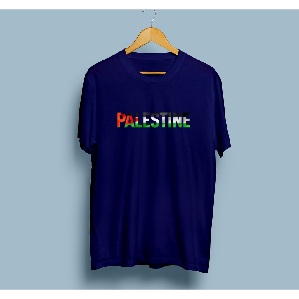 KAOS MURAH / KAOS PALESTINA / COTTON COMBED 30'S KAOS DISTRO KAOS DAKWAH KAOS ISLAMI PALESTINA-3