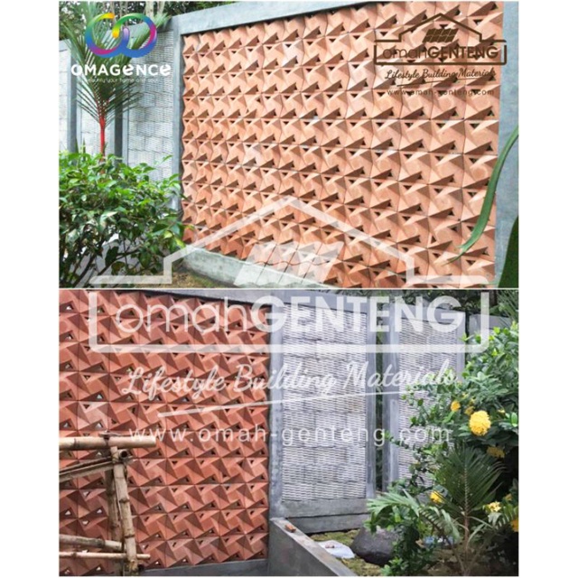 Roster Terakota Minimalis - Loster Tanah Liat Tipe ST - OMAGENCE