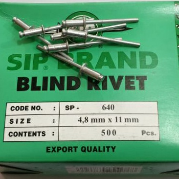 Paku Rivet 4.8 mm x 11 mm / Rivet 640