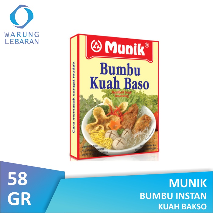 

Munik Bumbu Kuah Bakso 58gr