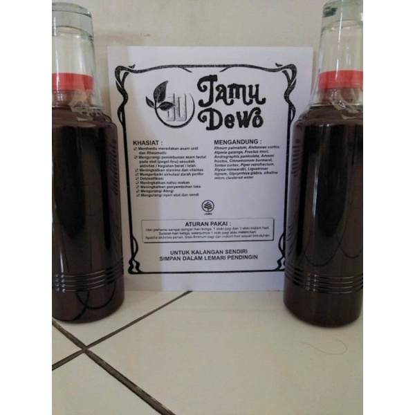 

100% Asli Ready Jamu Dewo