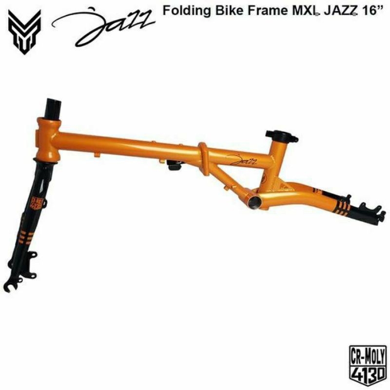 FRAME MXL JAZZ DISKBRAKE 16-349 ORANGE BLACK