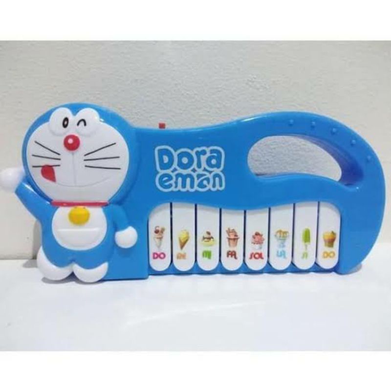 Mainan musical toys piano doraemon