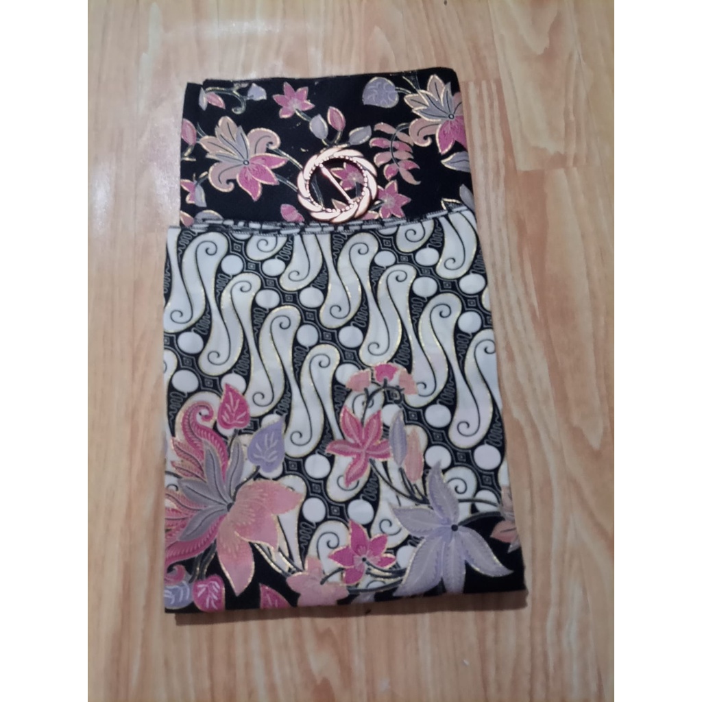 Rok Lilit Batik/Rok Lilit Bawahan Kebaya Rok All Size (Besar Kecil Bisa Pake)-2