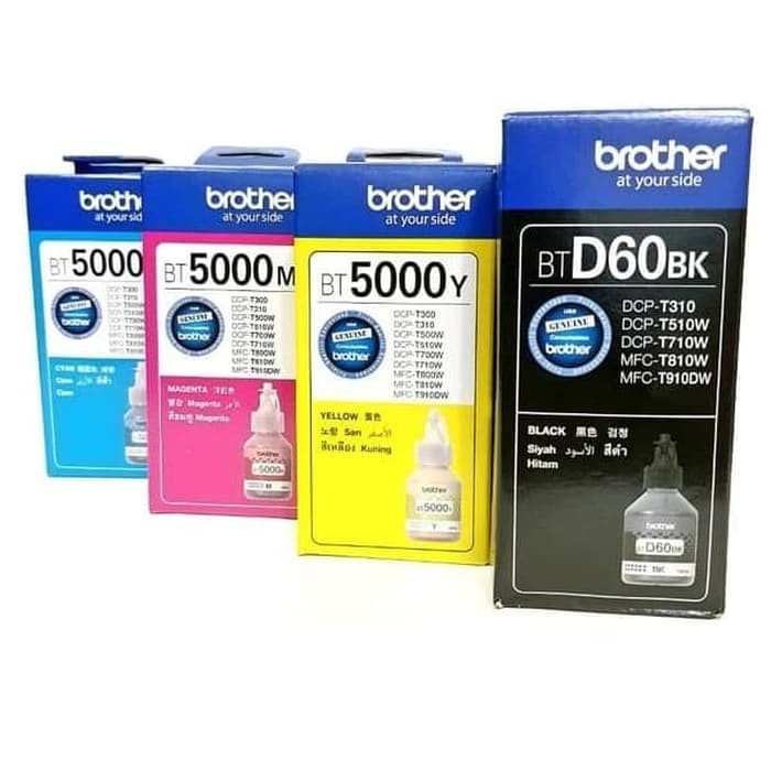 Tinta brother black BT60BK /5000 calour for printerT4000³-T300