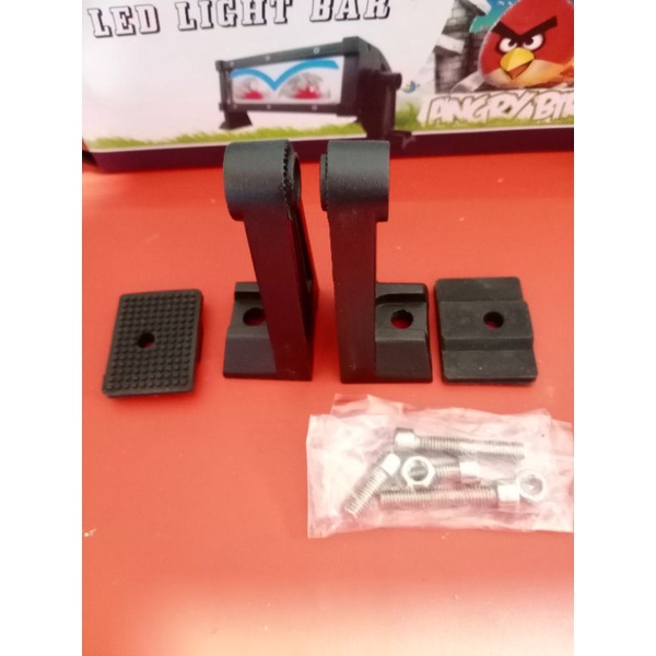 lampu tembak 2mata/cwl 2mata model angry birds alis angel biru devil merah universal motor/mobil