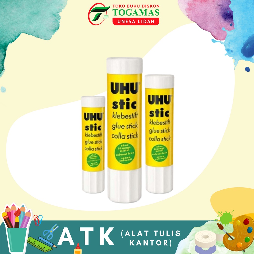 

LEM UHU STIC 8.2/21/40 G FABER CASTEL / READY STOCK