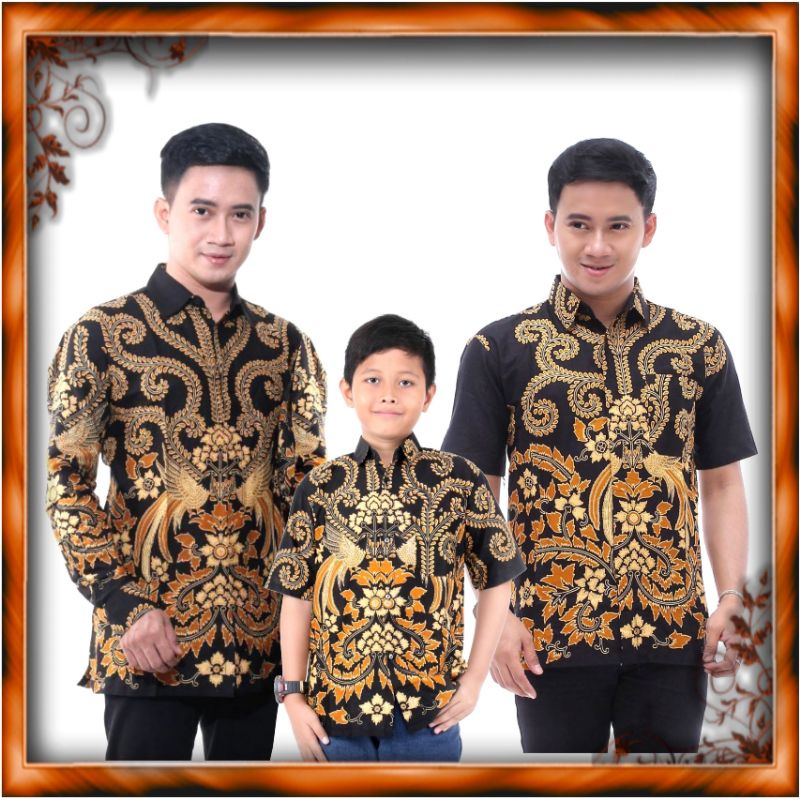 BISA COD, KEMEJA COUPLE AYAH ANAK, BAJU COUPLE AYAH ANAK,BAJU BATIK KAPELAN AYAH DAN ANAK