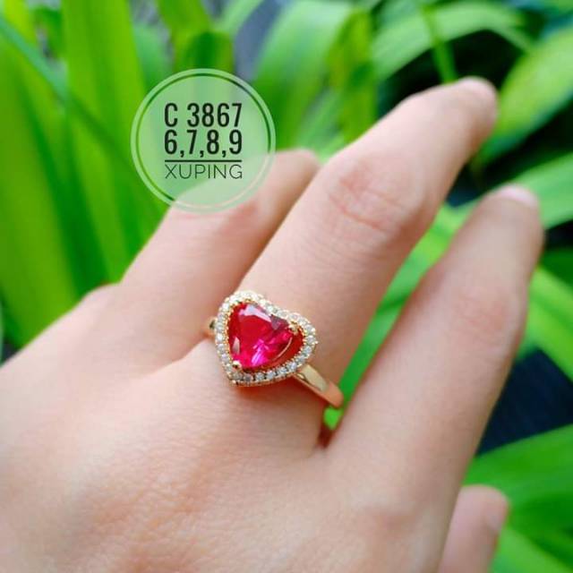 CINCIN LAPIS EMAS 18K