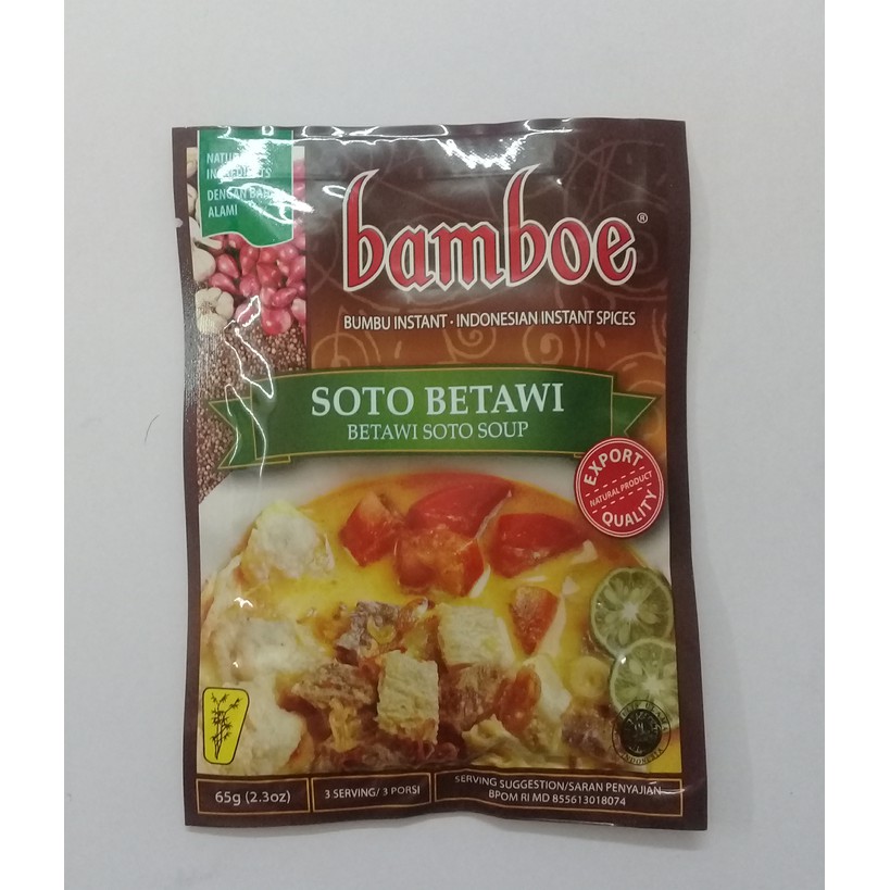 

Bamboe hitam soto betawi 65 gr