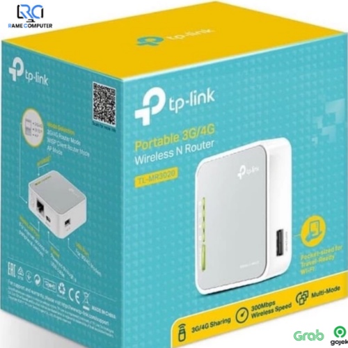 TP-LINK TL-MR3020 PORTABLE 3G / 4G WIRELESS N ROUTER MR3020 TP LINK support Modem