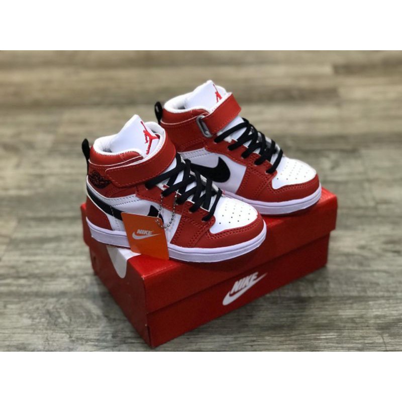 SEPATU ANAK NIKE JORDAN CHICAGO PREMIUM HIGH QUALITY SEPATU JORDAN ANAK BASKET