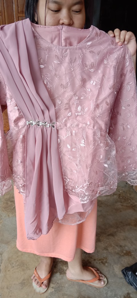Blouse Anjela Mote (atasan Saja)