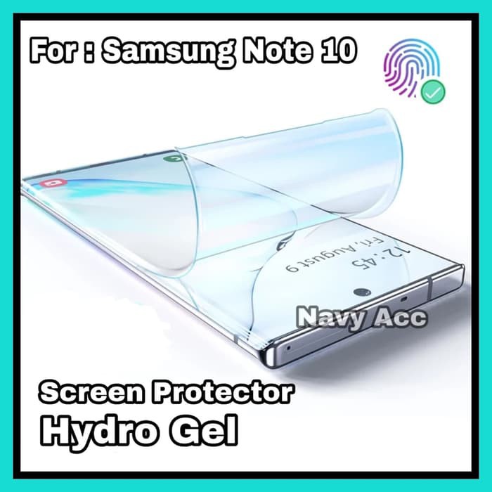 NA - Screen Protector Hydro Gel Samsung Note 10 - Anti Shock Note 10