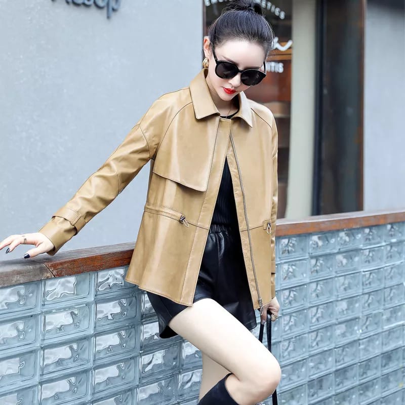 Jaket kulit wanita jaket kulit terbaru jaket kulit murah jaket kulit domba asli jaket kulit cewek ja