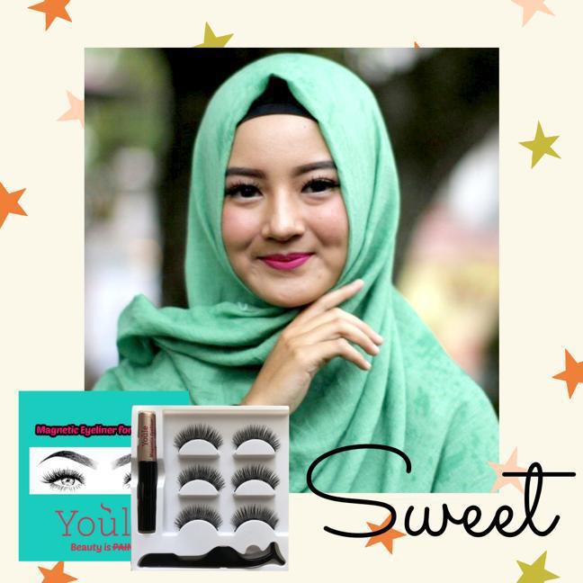 Youle Magnetic Eyeliner and Eyelash Set - Sweet