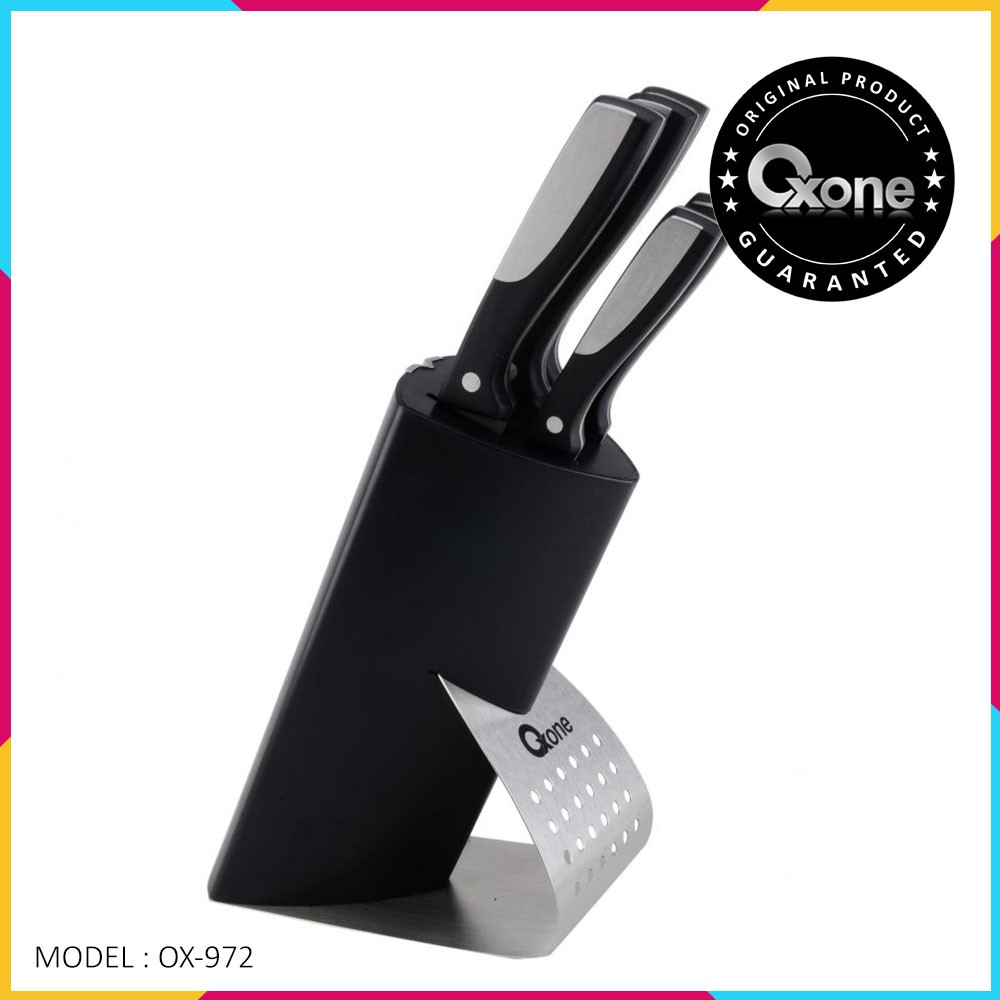 Pisau Oxone OX-972 Pisau Dapur Oxone - Knife Block Set [ORIGINAL]