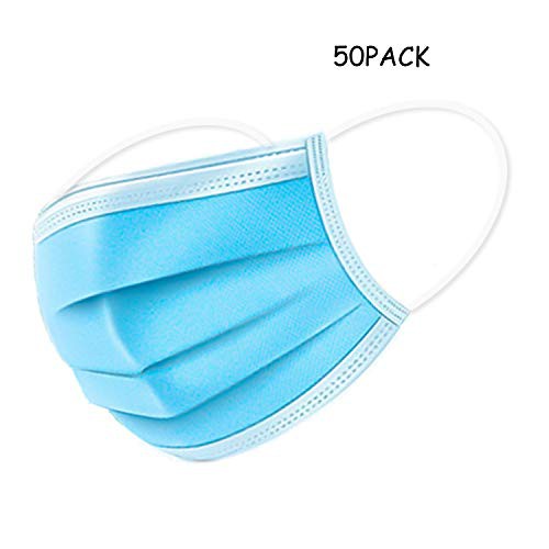 [50PCS] Masker Earloop 3 Ply Masker Earloop 3 Ply Masker Biru 3 Ply Non Medis