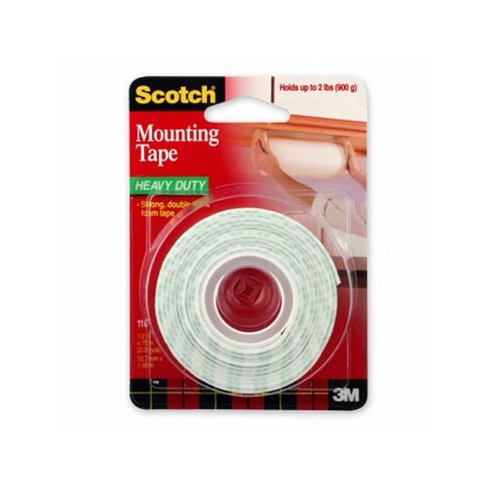 

Siap Kirim 3M Scotch Mounting Tape 110-1A (24Mm X 1M) - Double Tape Terkuat Ayo Beli