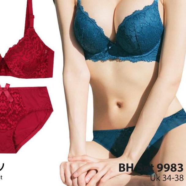 ۝ TALLY BRA SET BROKAT 9983 ✬
