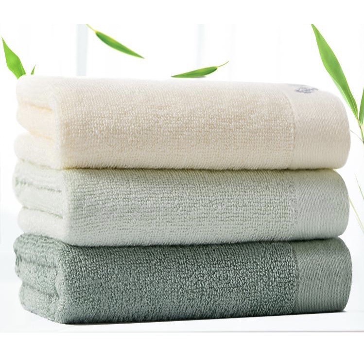 Handuk Mandi Dewasa Tebal Handuk Hotel Super Soft Halus Lembut Polos Hijau COTTON Bamboo Termurah Terlaris