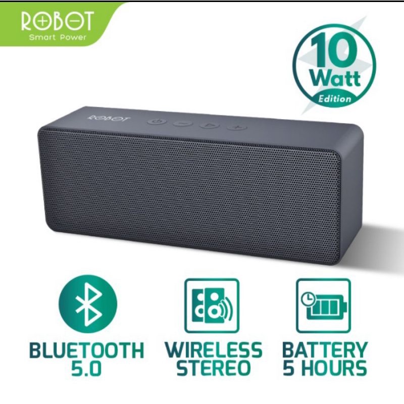 Robot RB420 Speaker Bluetooth Aux Usb Micro - Speaker Wireless Robot RB-420 Original