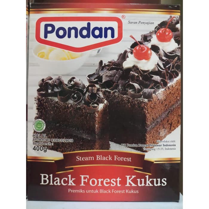 pondan blackforest kukus 400gr