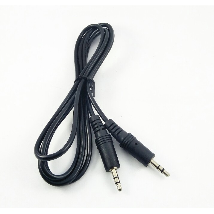 KABEL RCA TO RCA 1.5 / KABEL RCA TO JACK MINI STEREO/ WARNA HITAM/ KABEL AV VIDEO 1.5/ (Kabel Jak RCA DVD Ke TV)/ AV HIGH QUALITY/ KABEL AUDIO VIDEO MURAH