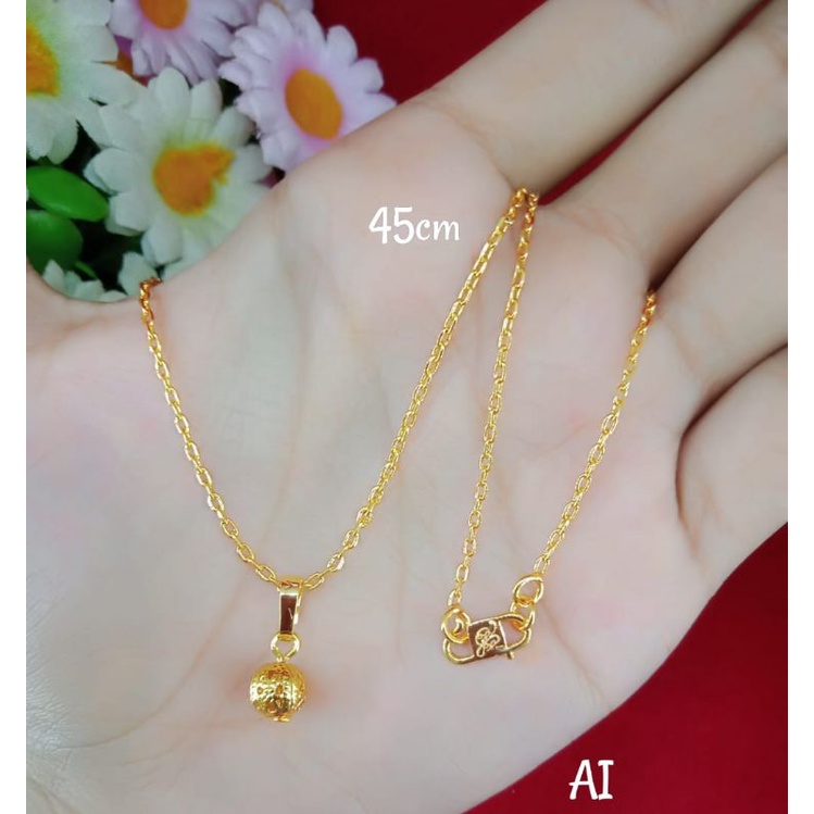 kalung wanita emas muda kadar 35%