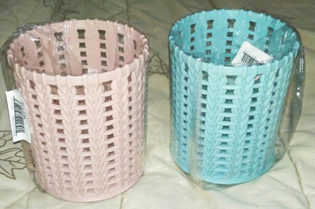 Gre Bulat Berlubang Desain Pensil Pen Holder Kontainer Office Desktop Organizer