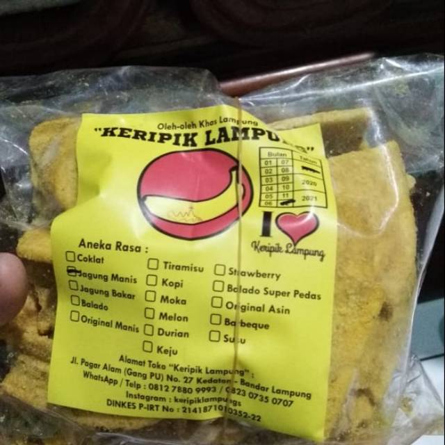 

Kripik khas lampung