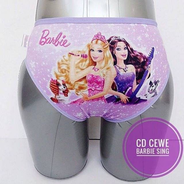 Jessie And Mike 1Pcs CD Premium Anak Perempuan Kartun (Barbie)