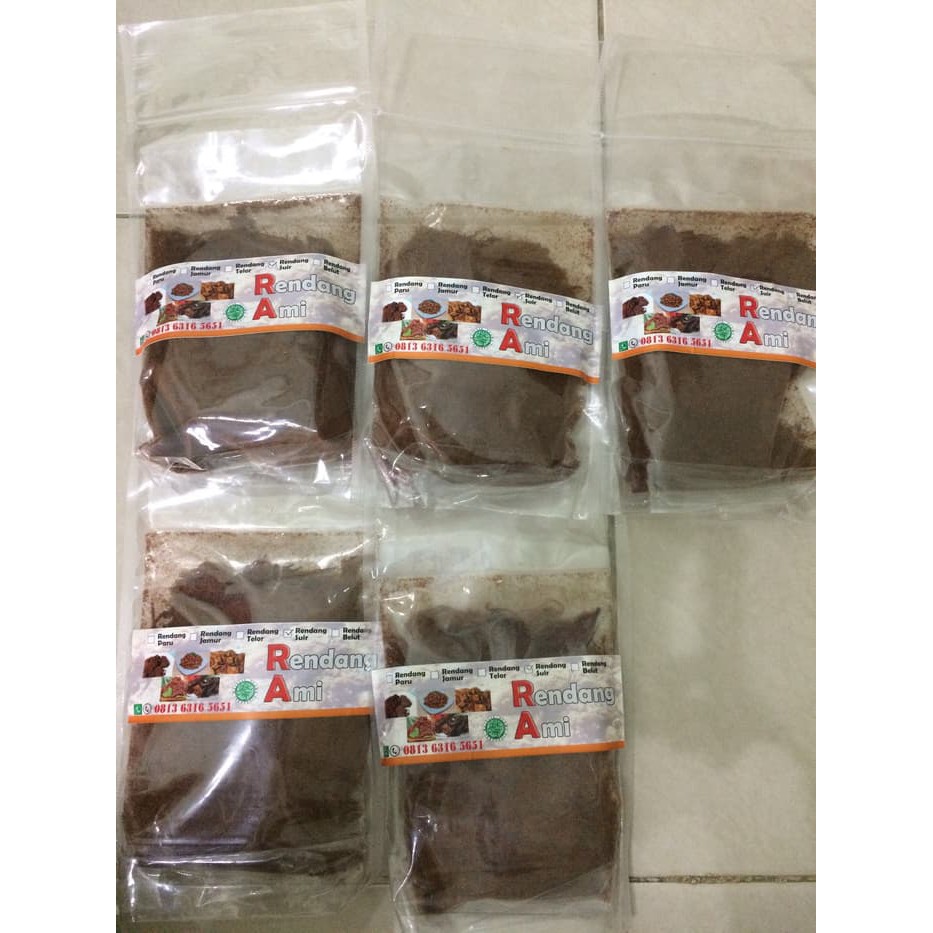 

Rendang Suir Sapi (Rendang Ami)