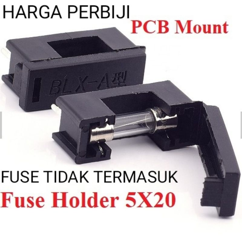 (1Pcs) FUSE HOLDER DUDUKAN RUMAH SEKRING FUSE