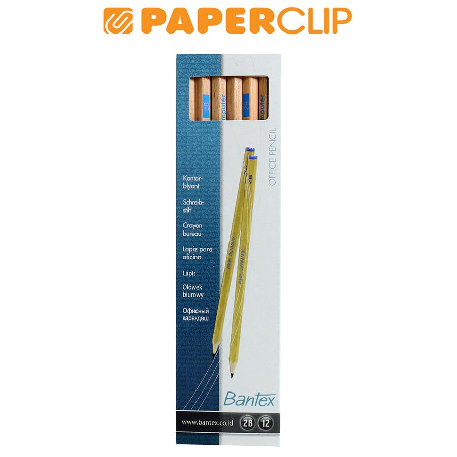 

PENCIL KAYU BANTEX 8116 2B ISI 12