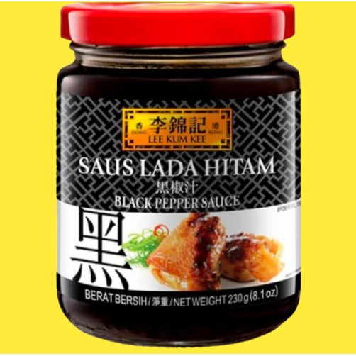 

Lee Kum Kee Black Pepper / Lee Kum Kee Saus Lada Hitam 230gr